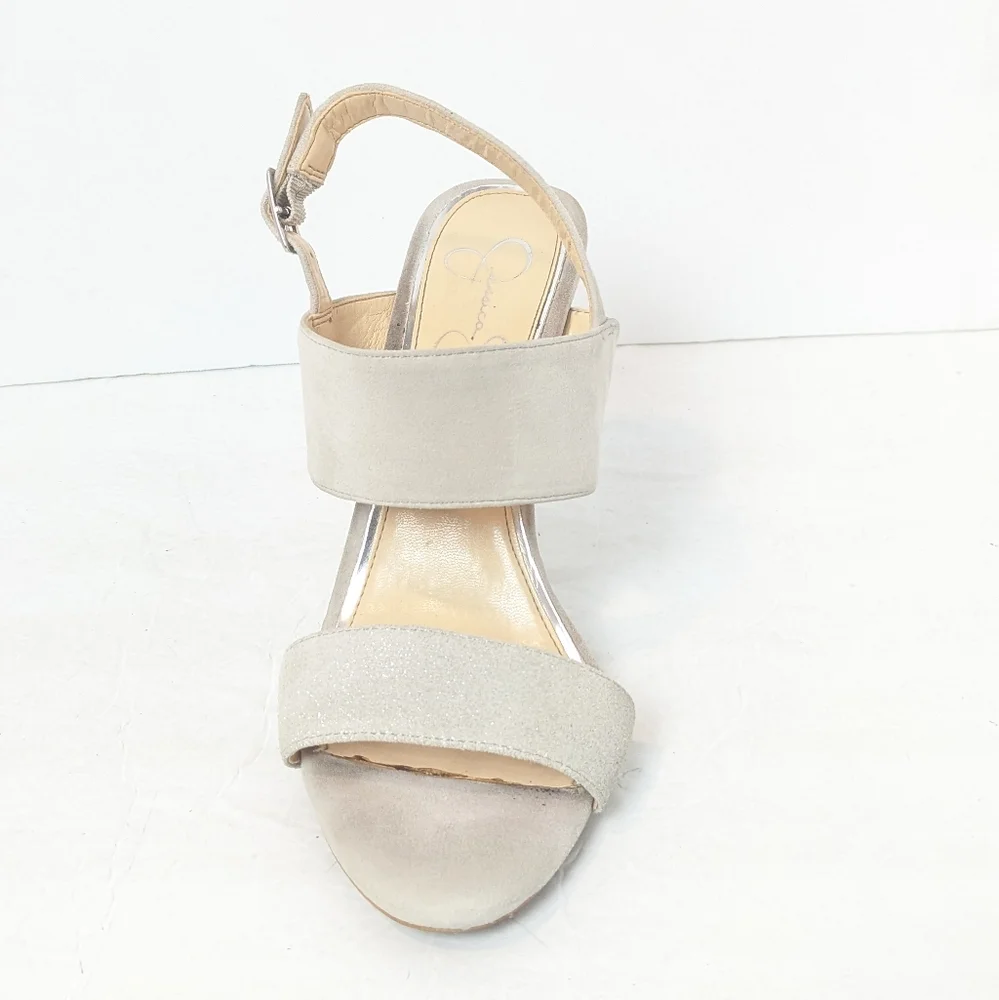 Jessica Simpson suede sandal heels - Picture 3 of 16